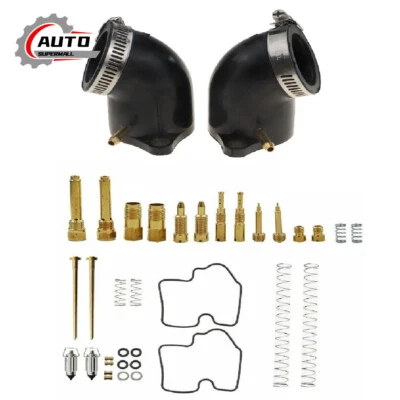 For Kawasaki Prairie 700 KVF700A 2004-2006 Diaphragm Carburetor Carb Repair Kit Foto 1 de 4