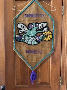 Charlotte Hornets Banner Wimpel - Unikat - selten - Bild 1 von 8