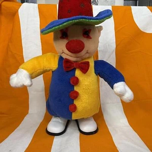 Peluche Ultra Raro 12" Payaso De Colección Alemán Funciona con Pilas Años 90 Y2K Envío Gratis - Imagen 1 de 8