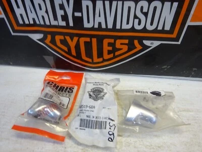 Harley Big Twin FL NOS OEM 69519-68 or Rpl Multi-Fit Chrome FLAT TS LAMP Mount - Image 1 of 4