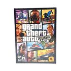 Grand Theft Auto V Five Gta V Five (5) For Pc Dvd-Rom 7 Discs With Case And Box.