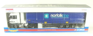 Mercedes-Benz Actros Curtainside - Norfolkline 1:50 CORGI - Foto 1 di 1