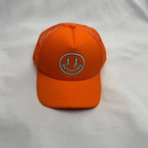 Happy face ballcap orange mammoth cap company - Picture 1 of 5