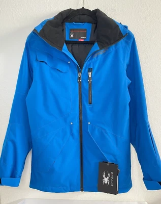 Spyder Men's Defender Insulated Ski Jacket Size XS US Blue - New With Tag - Image 1 of 4