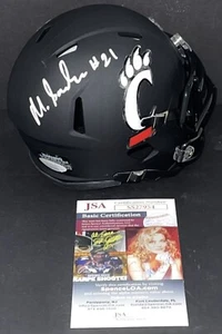 Myjai Sanders Signed Autographed Cincinnati Bearcats Mini Helmet PSA/DNA - Picture 1 of 2