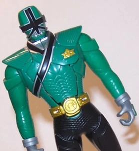 Figura de acción Power Rangers Samurai Green Switch Morphin Ranger 2011 6,5" Bandai - Imagen 1 de 7