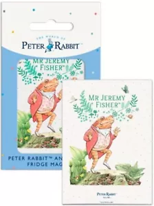 Mr Jeremy Fisher von Beatrix Potter lizenzierter Kühlschrankmagnet 6289 - Bild 1 von 1