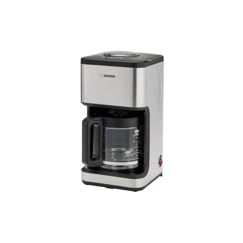 Zojirushi Dome Brew Classic Coffee Maker Stainless Black EC-EJC120 12 Cup Capac