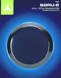 Parrilla JL Audio SGRU-6 para subwoofers 6,5"" W3v3 6"" malla de metal negro NUEVA - Imagen 1 de 1