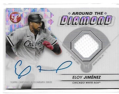 ELOY JIMENEZ 2023 Topps Pristine Around The Diamond Auto On Card Autograph /99 - Image 1 of 2