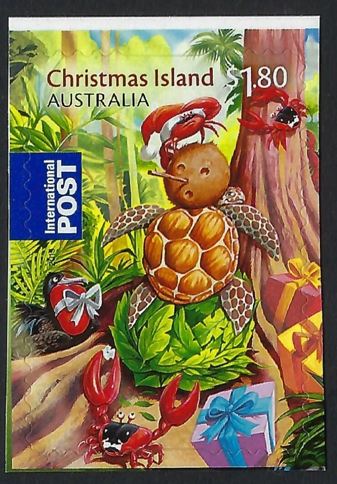 Christmas Island SG# 809 2015 folleto de Navidad P&S internacional como nuevo MUH MNH Foto 1 de 1