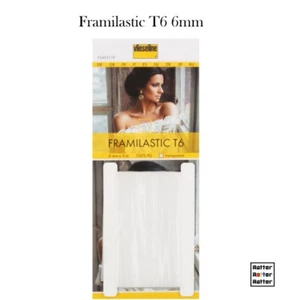 Framilastic T6 Framilon Band Vlieseline Gummiband transparent 6mm breit 5m lang - Bild 1 von 1