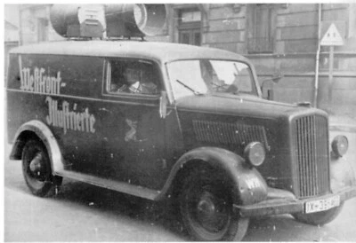 Opel 1000kg fourgon des PK, German  van, 1:72 kit résine ALBY - Photo 1/4