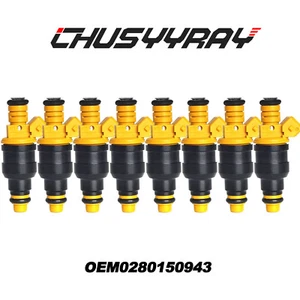 8pcs Fuel Injectors 0280150909 For 2003 Ford E150/E150 Club Wagon 5.4L V8 - Picture 1 of 11