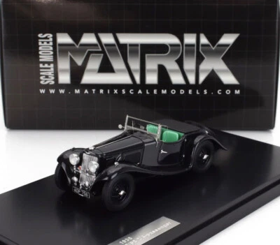 MX40108-173 ASTON MARTIN - 15/98 2-4 POSTI ROADSTER 1938 a 1/43 MATRIX - Immagine 1 di 2