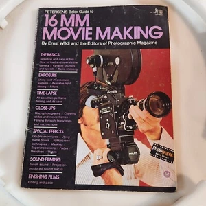 Petersen Bolex Guide To 16mm Movie Making Ernst Wildi RARE 1973 Photographic Mag - Picture 1 of 11