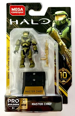 MEGA Construx Halo Master Chief (Series 10) (GFT35) (NISB) - Image 1 of 2