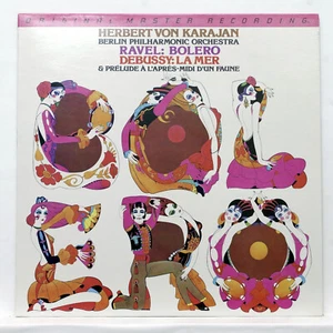 KARAJAN ⸻ RAVEL bolero ⸻ DEBUSSY la mer... ⸻ MOBILE FIDELITY MFSL1-513 LP NM - Picture 1 of 2