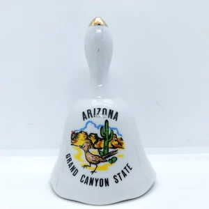 Campana da pranzo vintage ceramica Arizona Grand Canyon State 4" Giappone Desert Cactus - Foto 1 di 6
