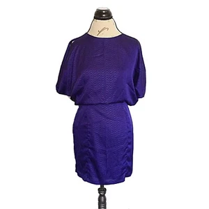 Ark  Co Dress Purple Open Back Shoulder Slit Women's Day Evening Size Small  - Picture 1 of 12