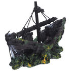  Piratenschiff-Aquarium Harz Mini-Landschaftsmodell Spielzeug