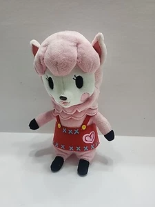 Nintendo Animal Crossing Reece 8" Inch Pink Alpaca 2015 Stuffed Plush Animal - Picture 1 of 6