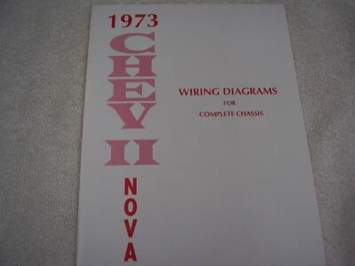 Chevrolet Nova 1973 diagrama de cableado manual Foto 1 de 2