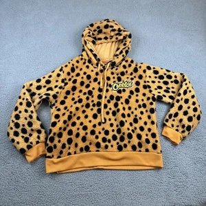 Flaming Hot Cheetos Youth Fleece Sherpa Hoodie Size Large Orange Chester Cheetah - Picture 1 of 7