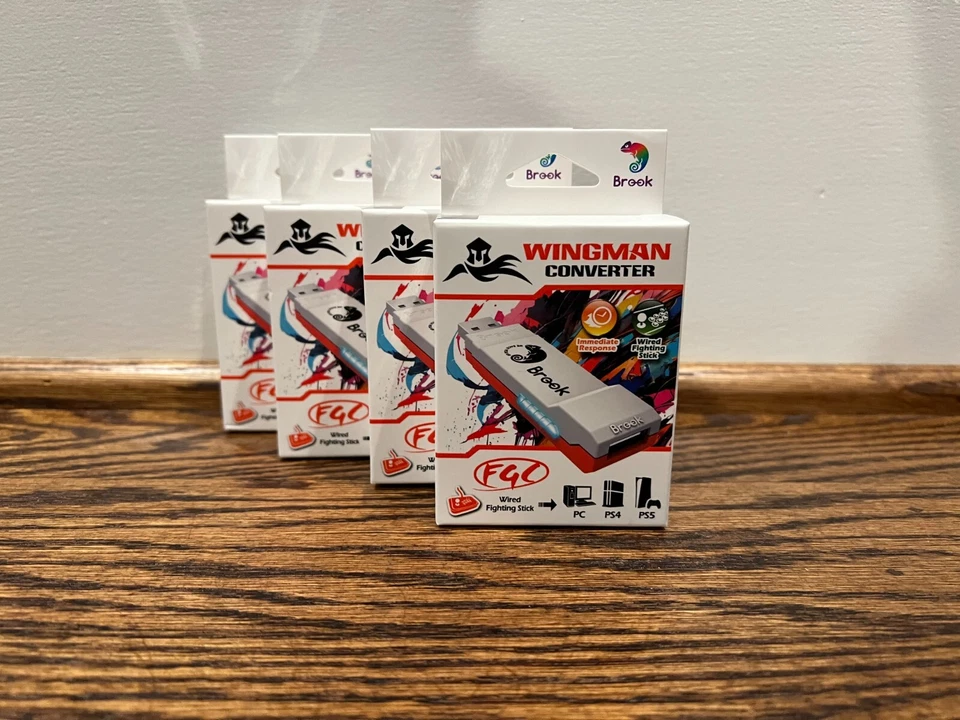 Brook Wingman FGC Arcade Joystick Converter for PS5 Fighting Games SF6 IN HAND - Image 1 of 1