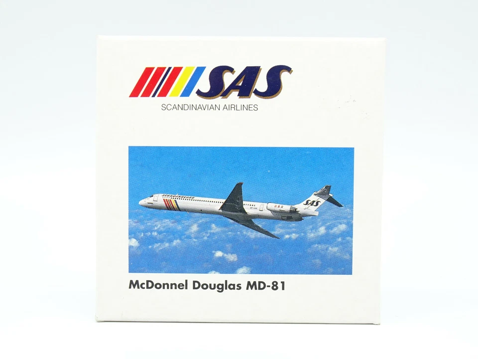 Herpa Aereo Compagnie Aeree 1/500 - McDonnell Douglas MD-81 SAS - Immagine 1 di 1