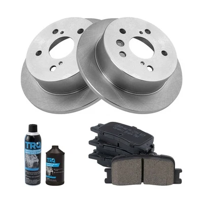 Kit de pastillas de freno trasero y rotor de cerámica con fluidos para Lexus ES300 ES330 Toyota Foto 1 de 4