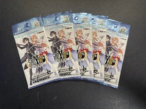 5 Packs Weiss Schwarz Sword Art Online 10th Anniversary Booster Pack Japanese - Picture 1 of 2