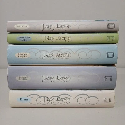 Jane Austen Book of the Month Club 1996 Collection x5 HC DJ BOMC - VGC - Image 1 of 4