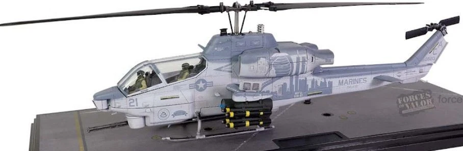 Forces Of Valor 1:48 Scale Bell AH-1W 'Whiskey Cobra' Attack Heli U.S Marine - Image 1 of 1