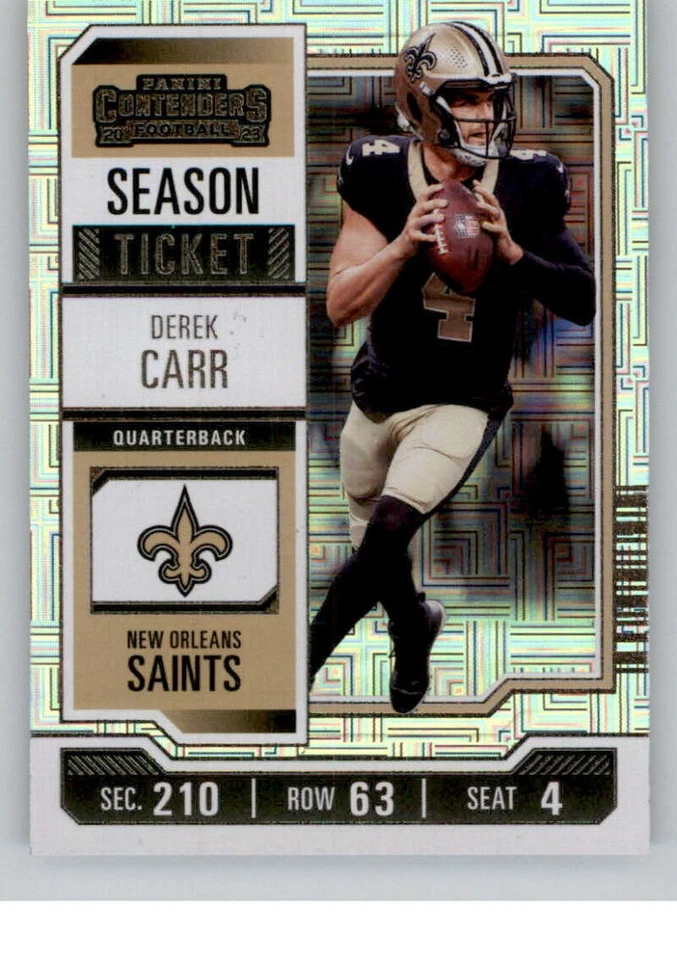 2023 Panini Contenders Season Ticket Hobby Parallel NFL Football Pick From list - Image 1 of 1