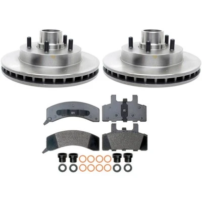 KIT-210513-11 Raybestos 2-Wheel Set Brake Disc and Pad Kits Front for Chevy GMC - Image 1 of 4