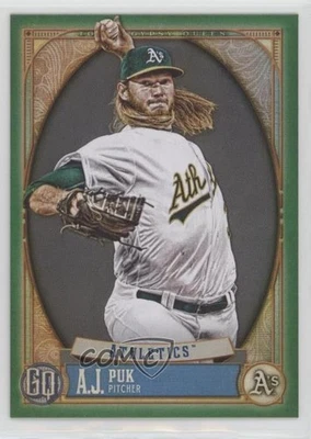 2021 Topps Gypsy Queen Green AJ Puk #183 - Image 1 of 2