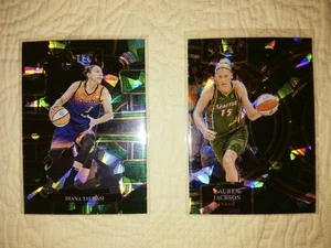 2 Panini 2024 Select WNBA #133 Lauren Jackson #46 Diana Taurasi Green Ice Prizm - Picture 1 of 3
