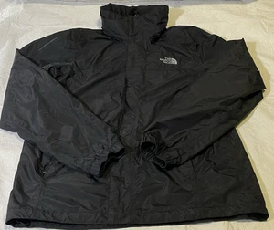 Herren The North Face Dryvent wasserdichte Regenjacke mit Kapuze schwarz Herren M NEU - Bild 1 von 11