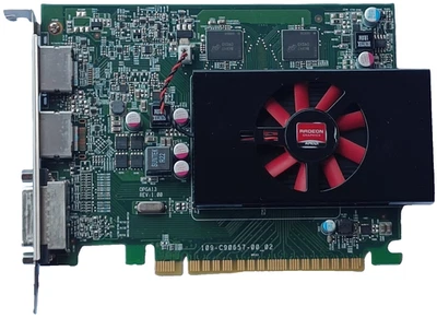 SCHEDA GRAFICA DELL AMD Radeon C906 R7 450 4 GB DDR5 128 BIT - 1 X DVI-I, 2 X DP - Immagine 1 di 4