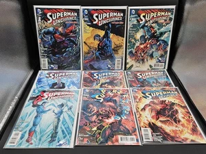 SUPERMAN UNCHAINED 1-9  Complete 2013 Series DC Comics / FREE SHIPPING  - Picture 1 of 10