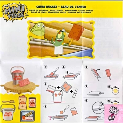 Miniverse Bob Esponja Pantalones Cuadrados Chum Bucket - Miniverse Chum Bucket Foto 1 de 4