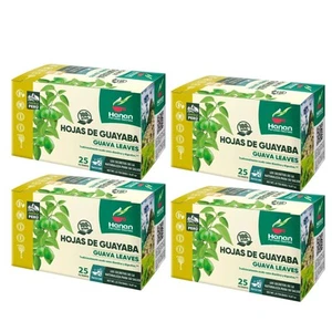 Guava Leaves 100 Teabags 100% Natural Hojas De Guayaba Herbal Tea from Peru - Picture 1 of 9