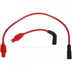Taylor Ignition Leads Spark Plug Wires Red for Harley Touring 99-06 with Carb - Picture 1 of 4