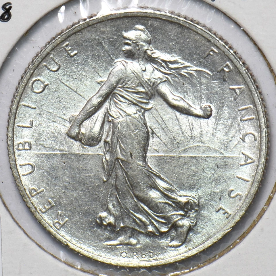 França 1918 2 francos 294266 frete combinado - Imagem 1 de 2