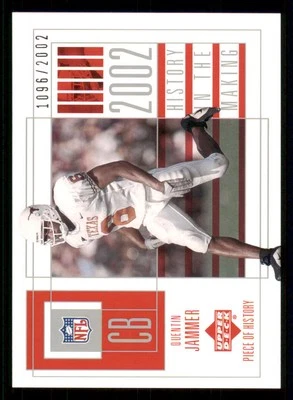 2002 UD Piece of History #133 Quentin Jammer RC /2002 - Image 1 of 2
