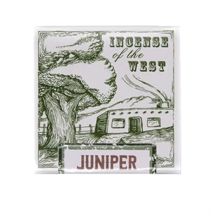- Juniper Natural Wood Incense Bricks Without Holder, 40 Count - Made in The USA - Picture 1 of 7