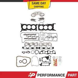 Full Gasket Set Bearings Rings Fit 06-07 Hyundai Azera Sonata 3.3L - Picture 1 of 11