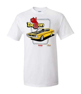 71 Dodge Demon Mopar Men's Tshirt (Licensed) Johny Rockstar Brand - Picture 1 of 5