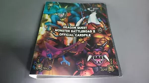 ÁLBUM OFICIAL DE ARCHIVOS DE CARTAS DRAGON QUEST MONSTER BATTLEROAD II CON 22 CARDDASS - Imagen 1 de 11